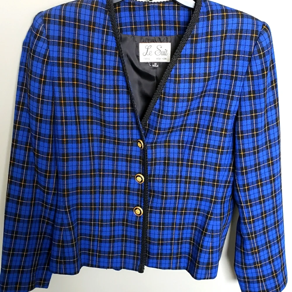 Plaid jacket - Picture 1 of 4